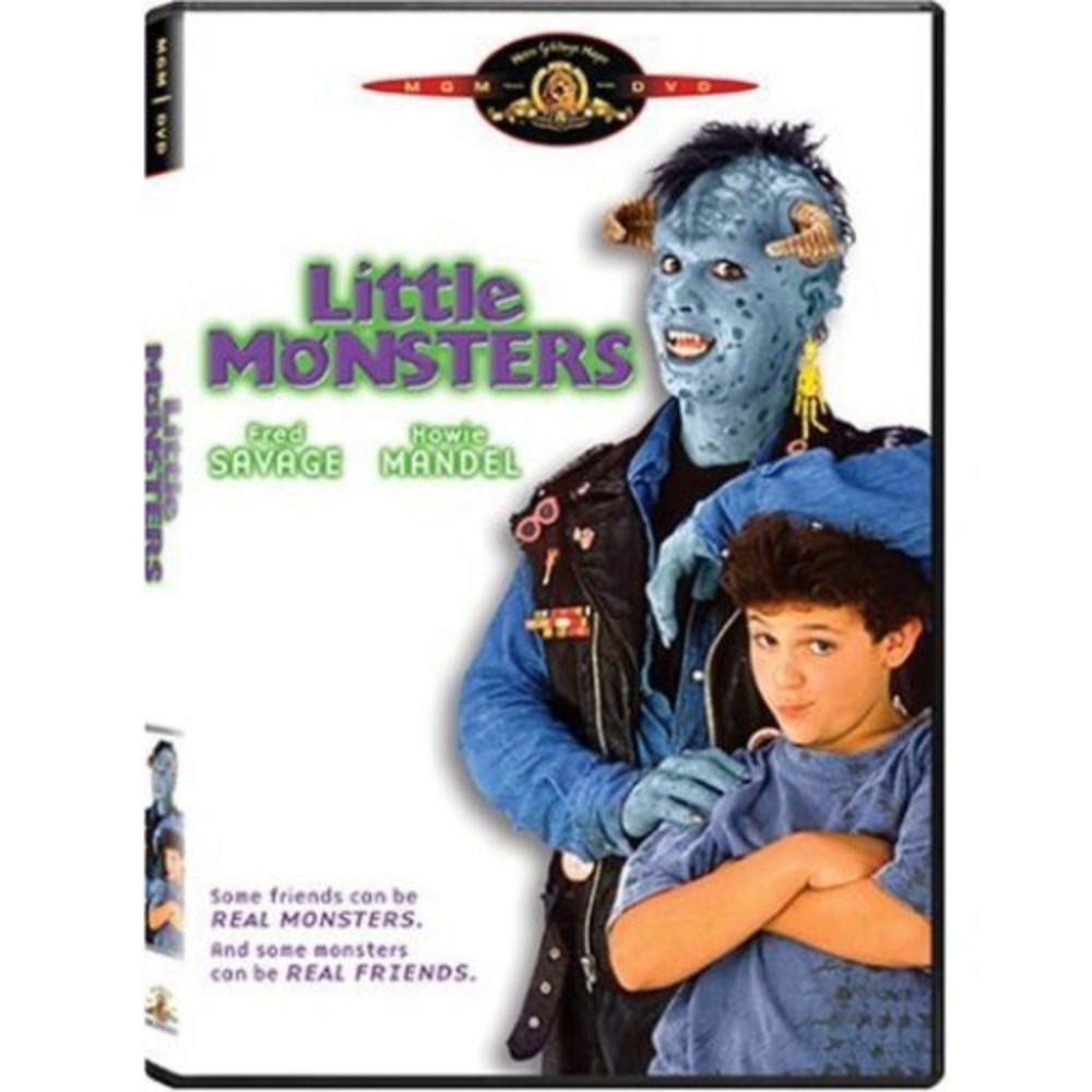 Little Monsters DVD 1989 Fred Savage Howie Mandel MGM Family Fantasy Movie PG